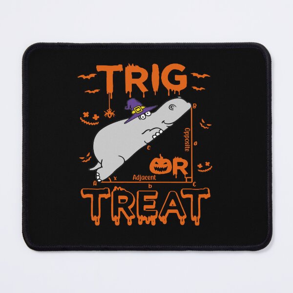 Item preview, Trig or treat math halloween teacher funny ghost designed and sold by beckadamr.