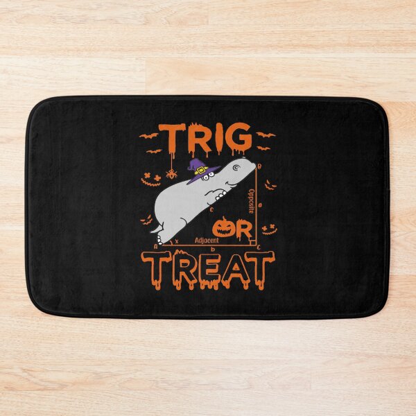 Item preview, Trig or treat math halloween teacher funny ghost designed and sold by beckadamr.