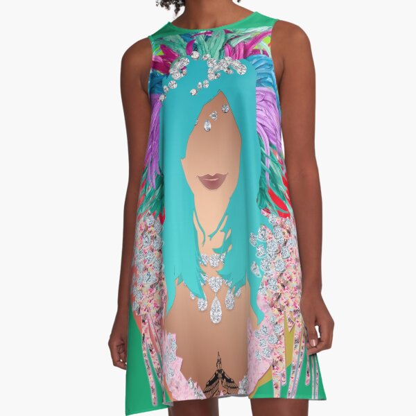 Wild Thoughts A-Line Dress