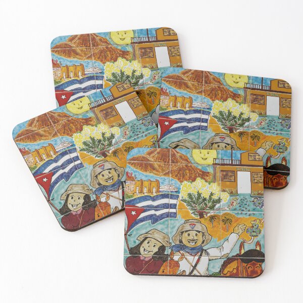 Item preview, Tile mural of happy children in Cuba designed and sold by Klaus Offermann.