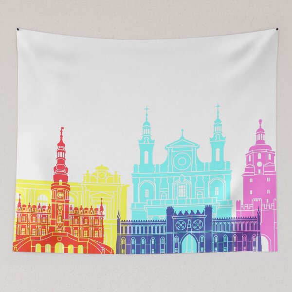 Item preview, Lublin skyline pop designed and sold by paulrommer.