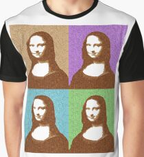 Scrabble Mona Lisa x 4 Graphic T-Shirt