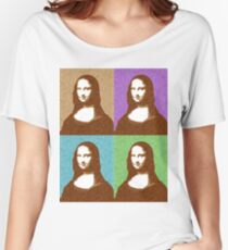 Scrabble Mona Lisa x 4 Women's Relaxed Fit T-Shirt