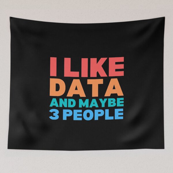 Item preview, I like Data and maybe 3 people designed and sold by TomorrowQuotes.
