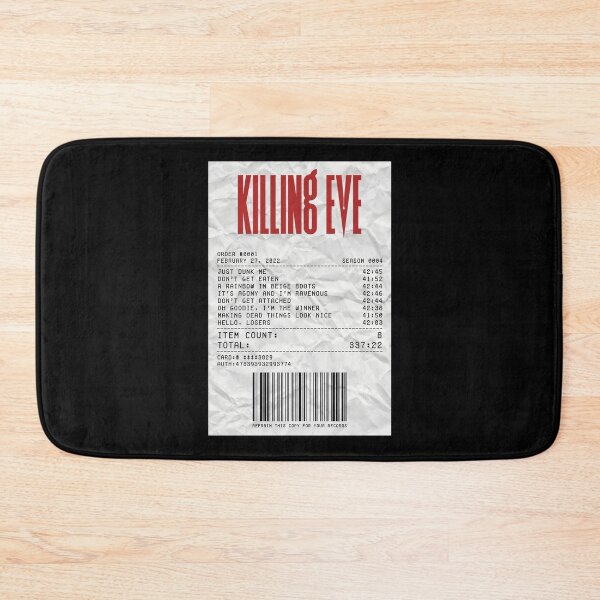 Item preview, Killing Eve Season 4 Receipt designed and sold by d-obsession-k.