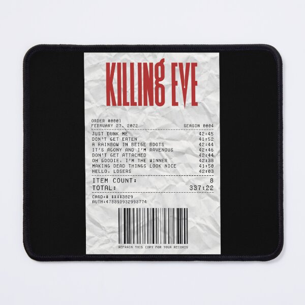 Item preview, Killing Eve Season 4 Receipt designed and sold by d-obsession-k.