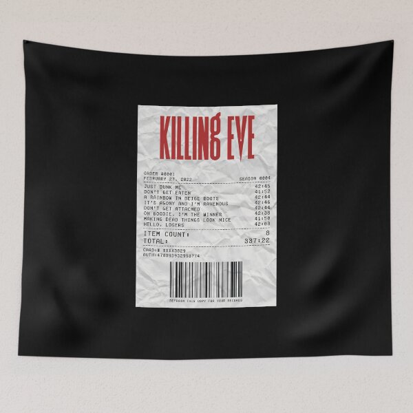 Item preview, Killing Eve Season 4 Receipt designed and sold by d-obsession-k.