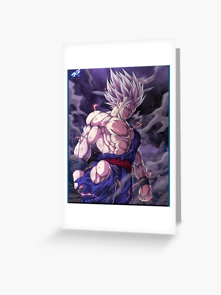 Gohan Beast Dragon Ball Super Super Hero Manga Cover Chapter 404 Inspired   Greeting Card for Sale by redratFASHION