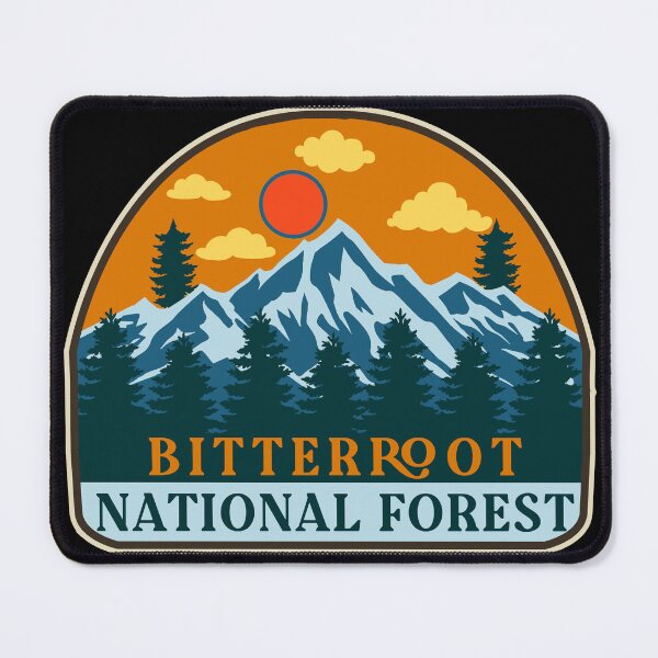 Item preview, Bitterroot National Forest-Vintage designed and sold by Nature-mark.