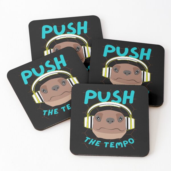 Item preview, Push the tempo turtle with headphones designed and sold by AEROSPACE-IND.