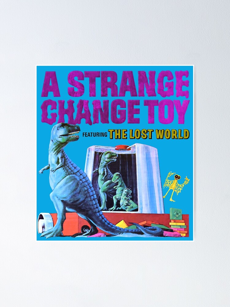 Póster «Homenaje al juguete peligroso con memoria de forma 