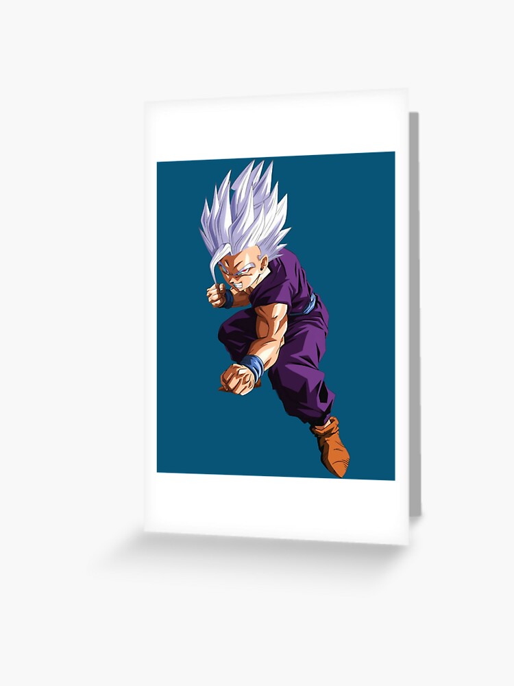 Gohan Beast Dragon Ball Super Super Hero Manga Cover Chapter 404 Inspired   Greeting Card for Sale by redratFASHION