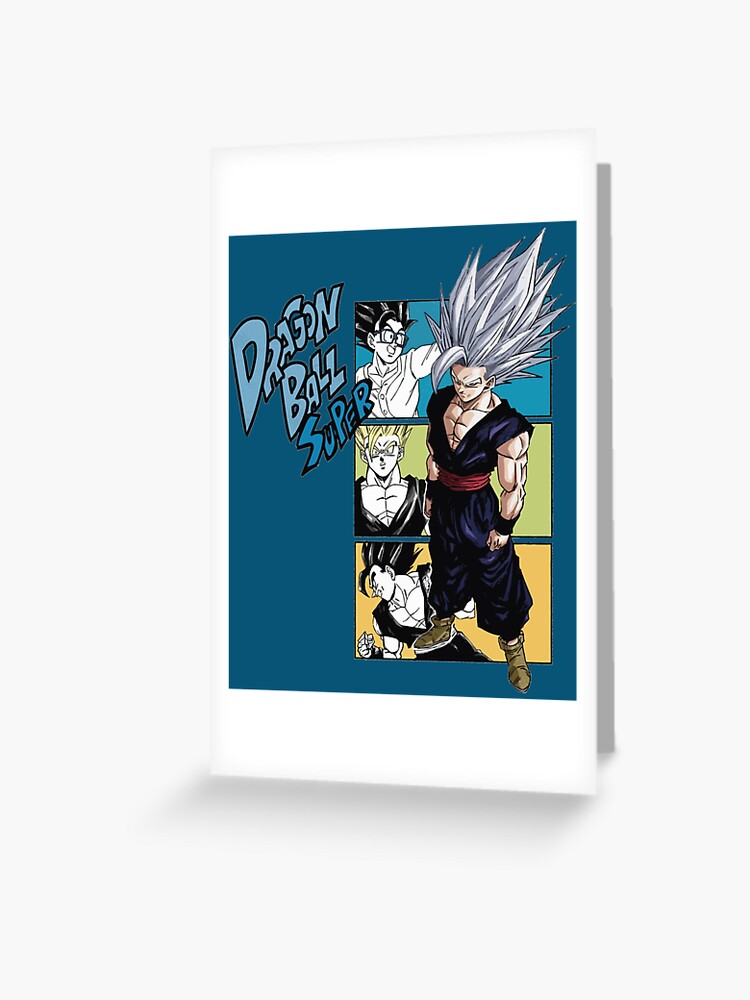 Gohan Beast Dragon Ball Super Super Hero Manga Cover Chapter 404 Inspired   Greeting Card for Sale by redratFASHION