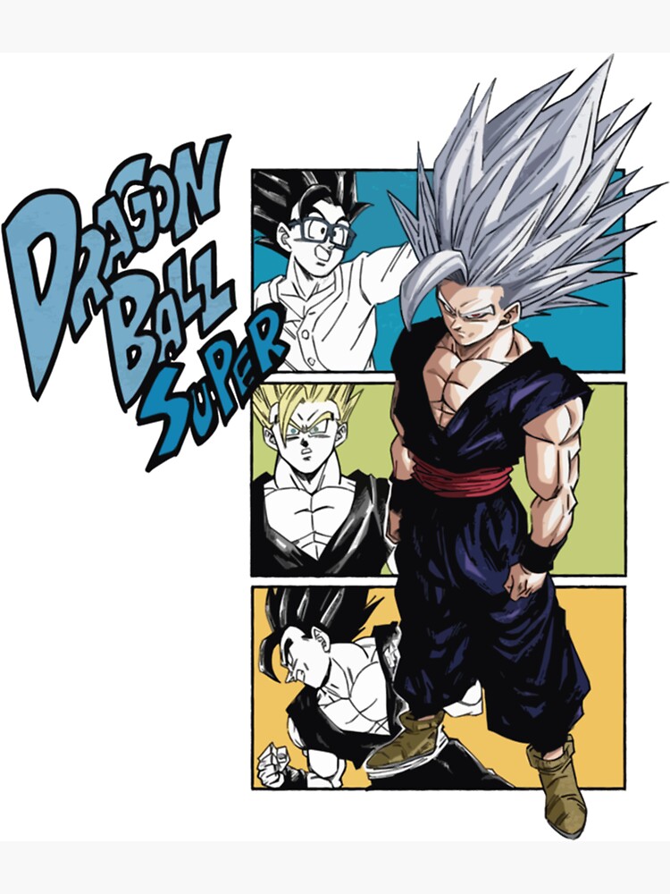 Gohan Beast Dragon Ball Super Super Hero Manga Cover Chapter 404 Inspired   Greeting Card for Sale by redratFASHION