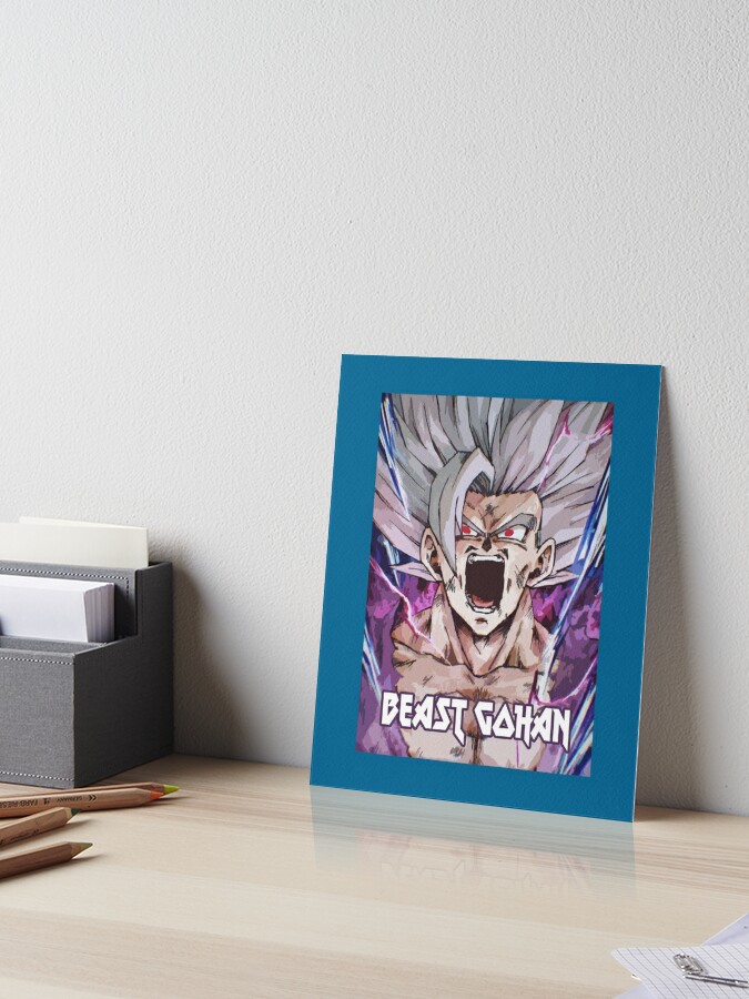 Gohan Beast Dragon Ball Super Super Hero Manga Cover Chapter 404 Inspired   Greeting Card for Sale by redratFASHION