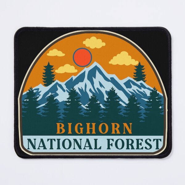 Item preview, Bighorn national forest-Vintage designed and sold by Nature-mark.