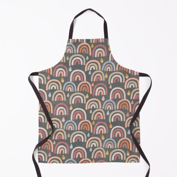 Item preview, Pastel watercolor rainbow dark  designed and sold by vianahline.