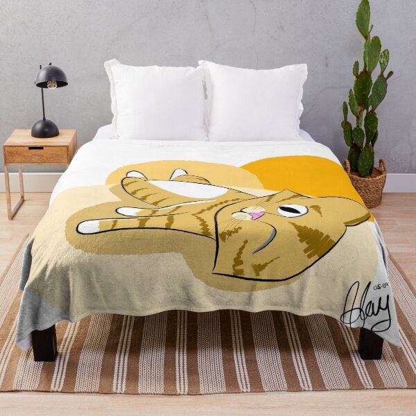 Item preview, LAZY CAT - Annie Hay designed and sold by Annie-Hay.
