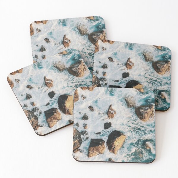Item preview,    Cute colourful blue sea or ocean or blue water and rocks design designed and sold by BEAUTY ⭐⭐⭐⭐⭐.