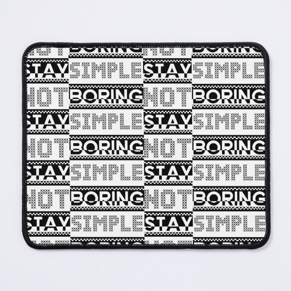 Item preview, Stay Simple, Not Boring Typography  designed and sold by LaartStudio.