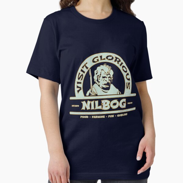 Vista previa del artículo con la obra «Visita glorioso nilbog troll 2», diseñado y vendido por Dailytees.
