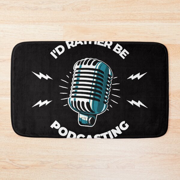 Item preview, I'd Rather Be Podcasting Funny Podcast designed and sold by Rebecale46.