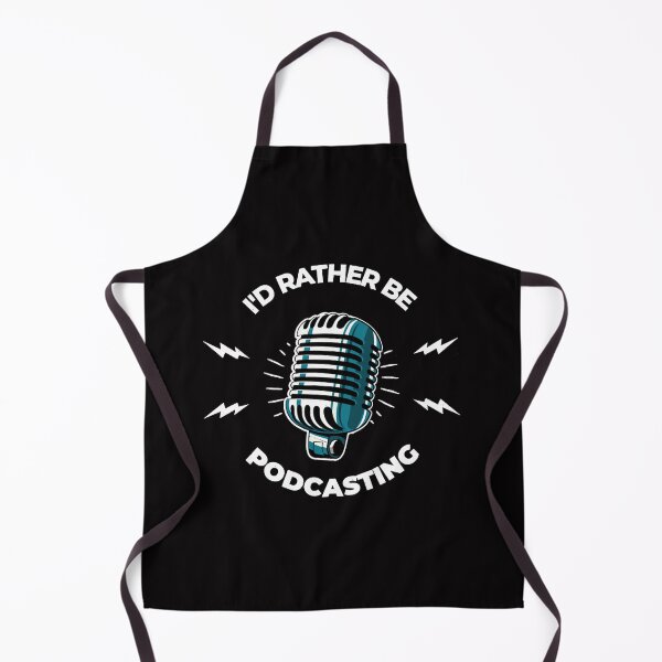 Item preview, I'd Rather Be Podcasting Funny Podcast designed and sold by Rebecale46.