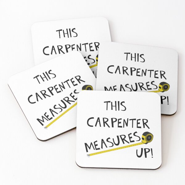 Item preview, THIS CARPENTER MEASURES UP! designed and sold by DomGDesign.