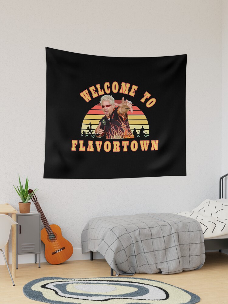 New Guy Fieri Fans Flavortown Tapestry