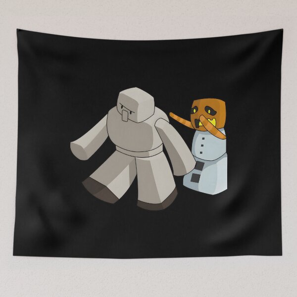 Item preview, Minecraft Mob - Iron Golem and Snow Golem Classic  designed and sold by godreyimmzzg.