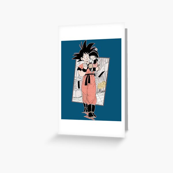 Son Goku Ultra Instinct grey eyes Greeting Card by erriose