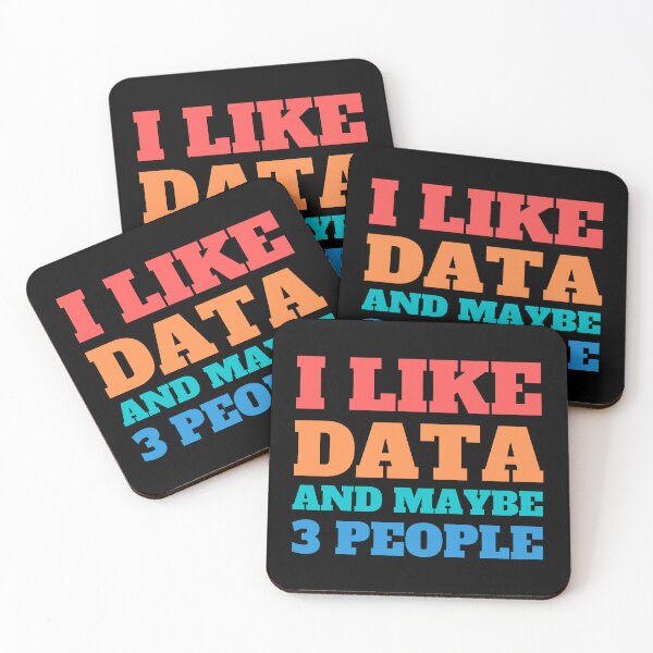 Item preview, I like Data and maybe 3 people designed and sold by TomorrowQuotes.