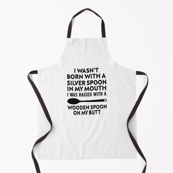 Item preview, I Wasn't Born with a Silver Spoon in My Mouth designed and sold by Moeez Javed.