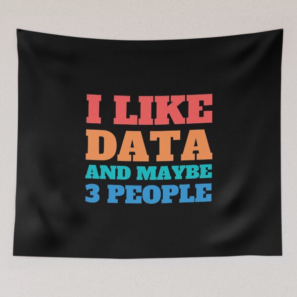 Item preview, I like Data and maybe 3 people designed and sold by TomorrowQuotes.
