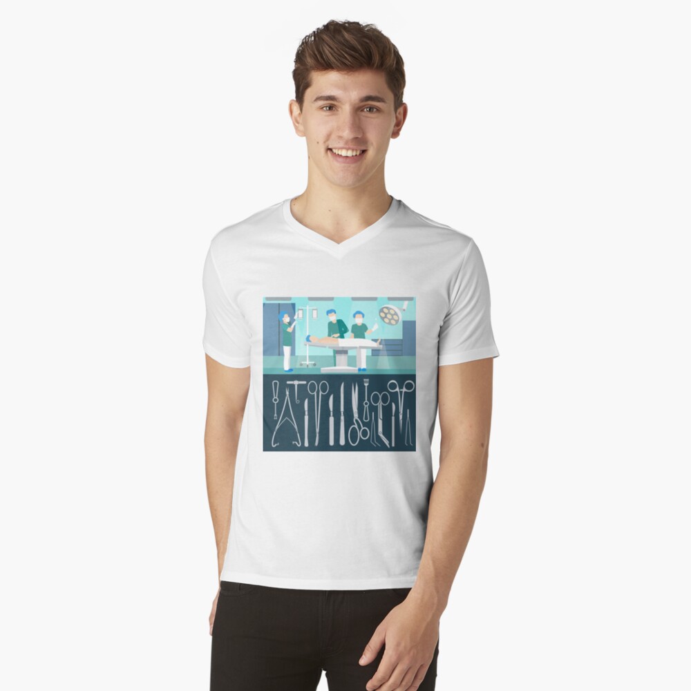 Item preview, V-Neck T-Shirt designed and sold by ivector.