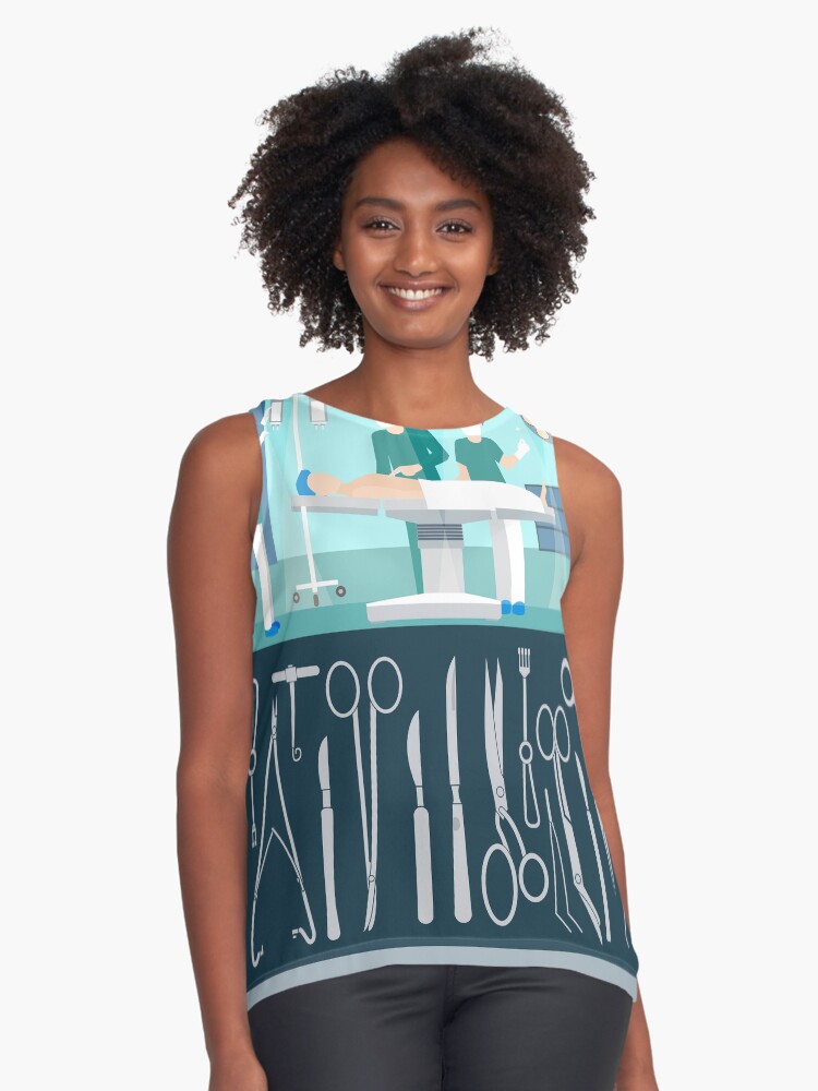 Item preview, Sleeveless Top designed and sold by ivector.