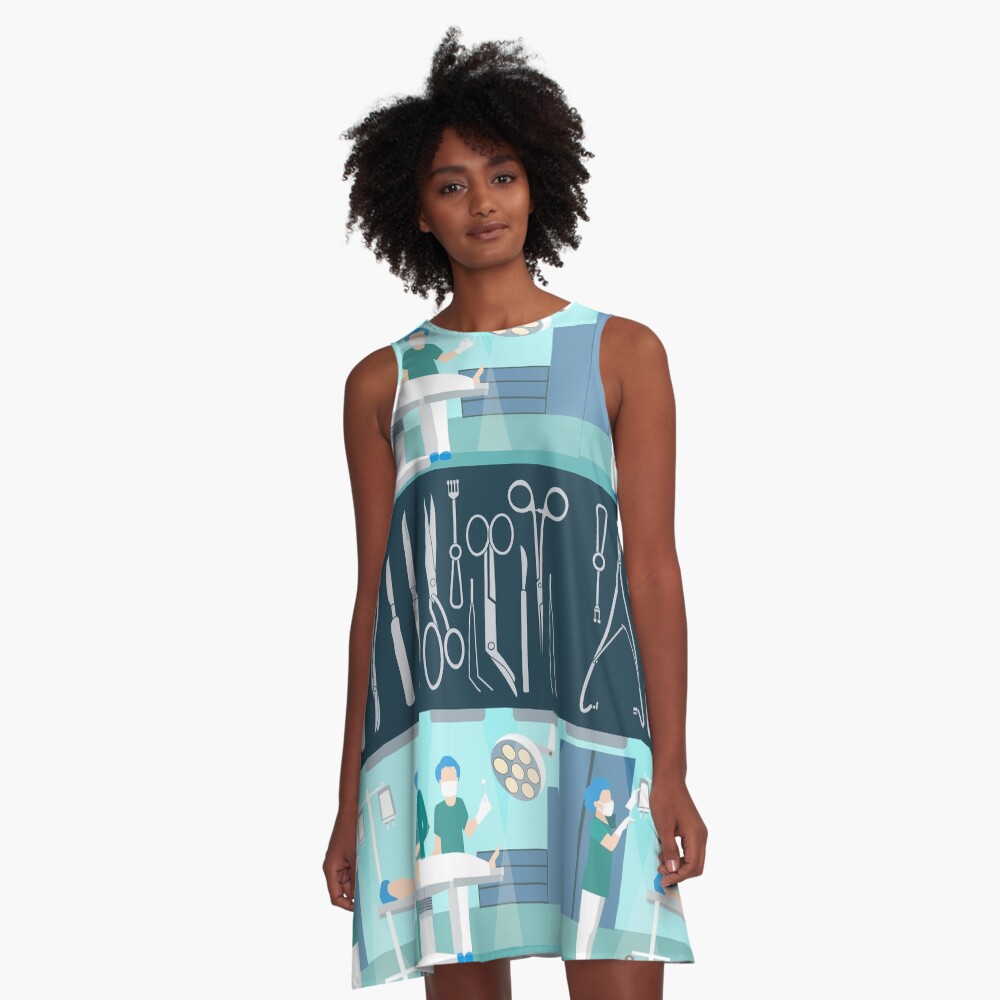 Item preview, A-Line Dress designed and sold by ivector.