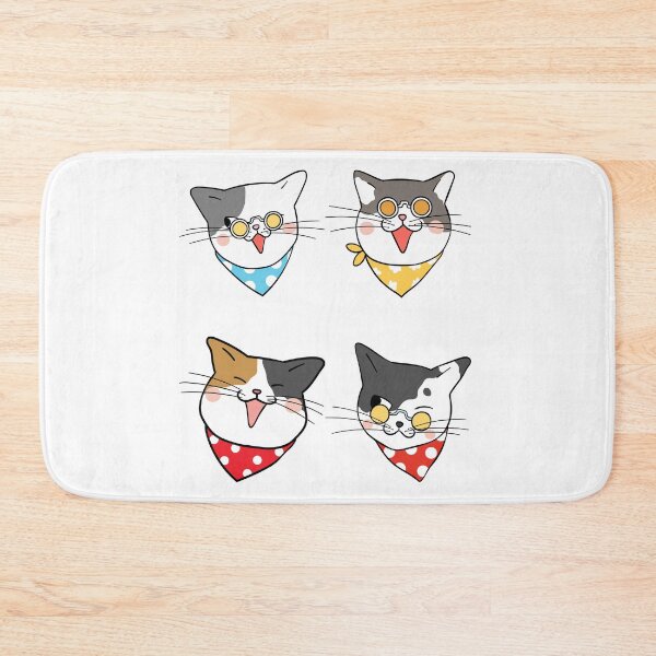 Item preview, Funny cat face with funky glasses designed and sold by GamersLands.