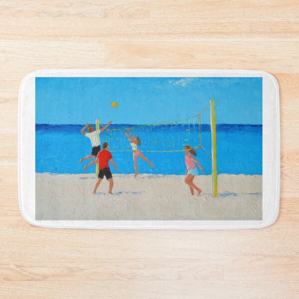 Item preview, Beach Volleyball painting designed and sold by MatsonArtDesign.