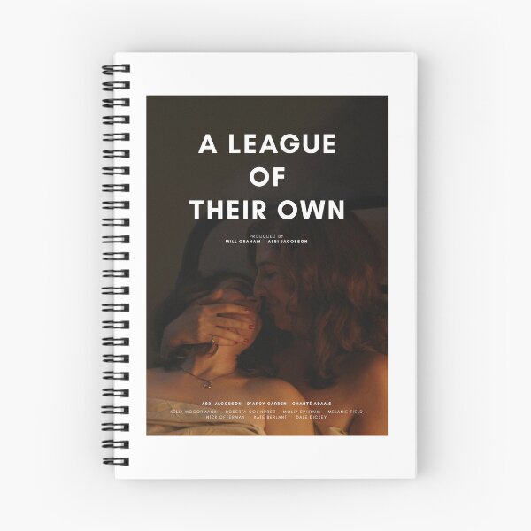 Item preview, A league of their own title poster Greta Carson designed and sold by brendoodle.