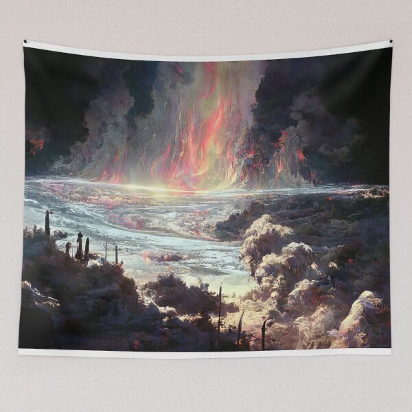 Item preview, Edge of the World In Flames designed and sold by Jacob Montanez.
