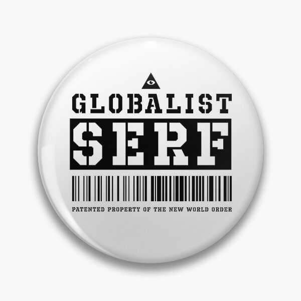 Item preview, Globalist Serf - Funny New World Order Illuminati Halloween designed and sold by NatIntrovertSoc.