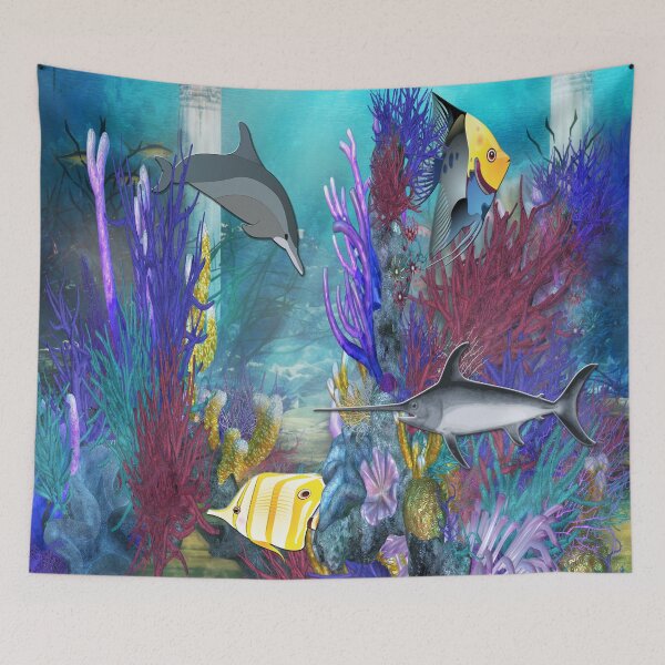 Item preview, Underwater Seascape designed and sold by Delights.