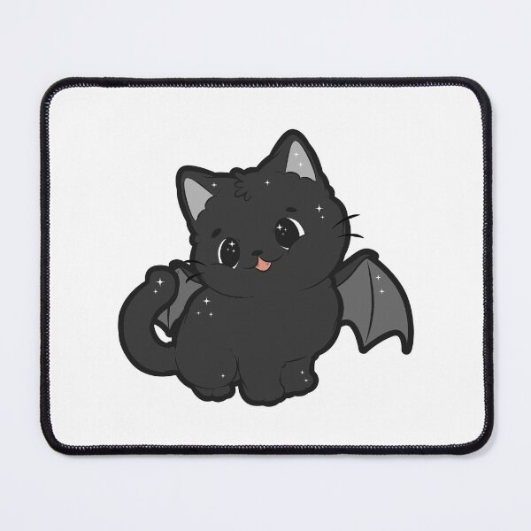 Item preview, Vampire Bat Kitten - Cute Halloween Kitten designed and sold by WisdomInspired.