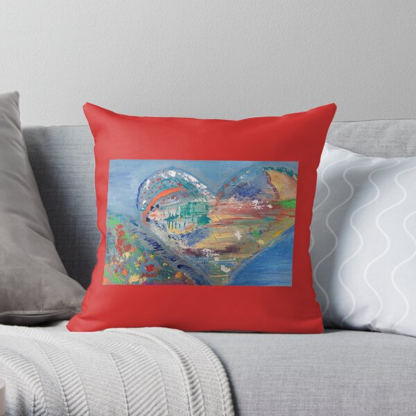 Heart Talk Throw Pillow