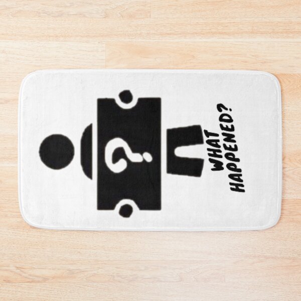 Item preview, What Happened Meme Stickman Sticker designed and sold by Artistic Mind.