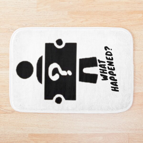Item preview, What Happened Meme Stickman Sticker designed and sold by Artistic Mind.