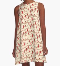 Cardinals A-Line Dress