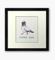 Super Coo Framed Print