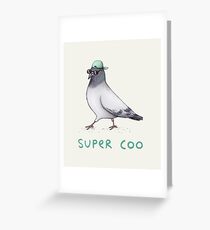 Super Coo Greeting Card